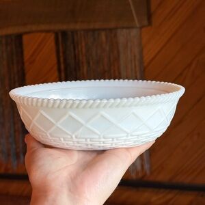 Westmoreland Milk Glass hen on nest BOWL ONLY 7 inch